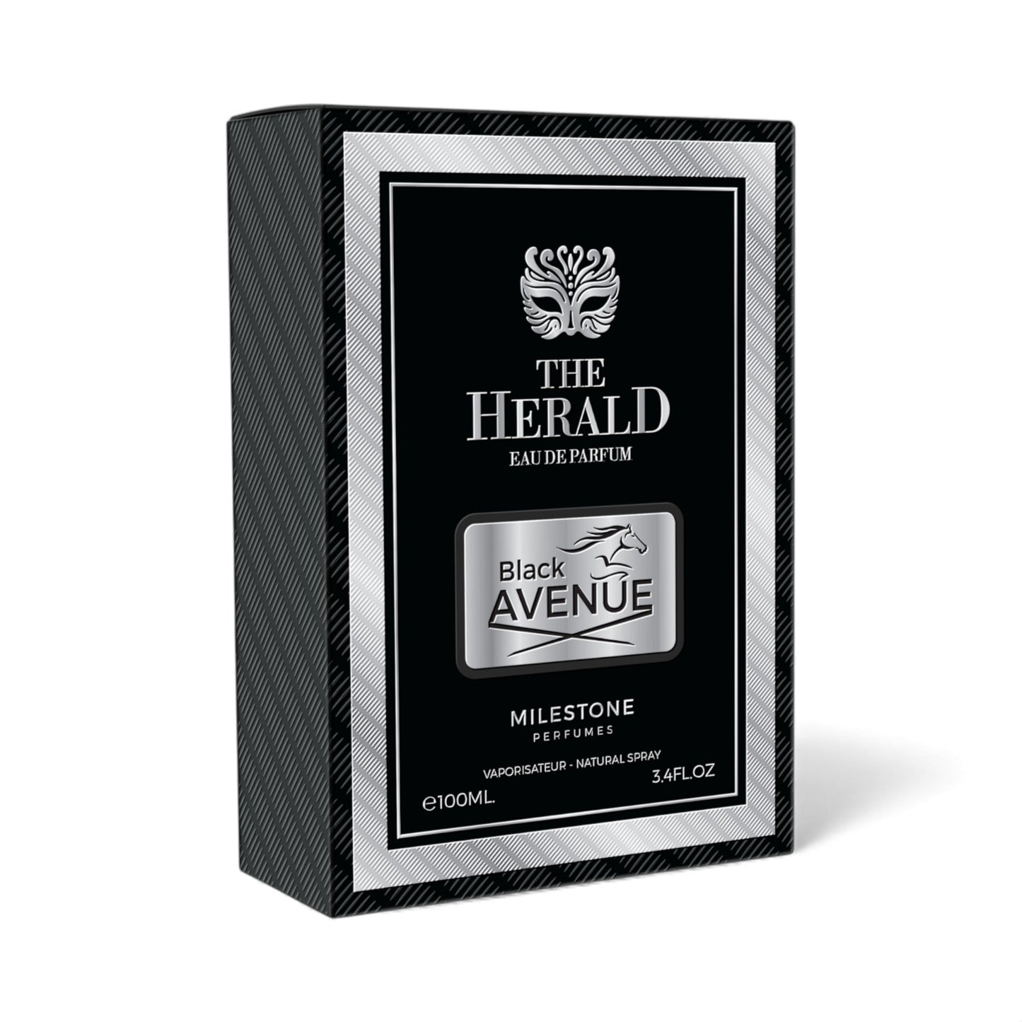 MILESTONE COLLECTION The Herald Black Avenue 100ML EDP 3x PACK