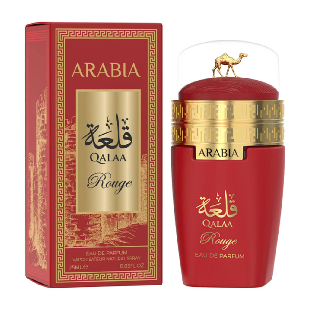 Arabia Qalaa Rouge 25 ML EDP – 3-Pack By Le Chameau