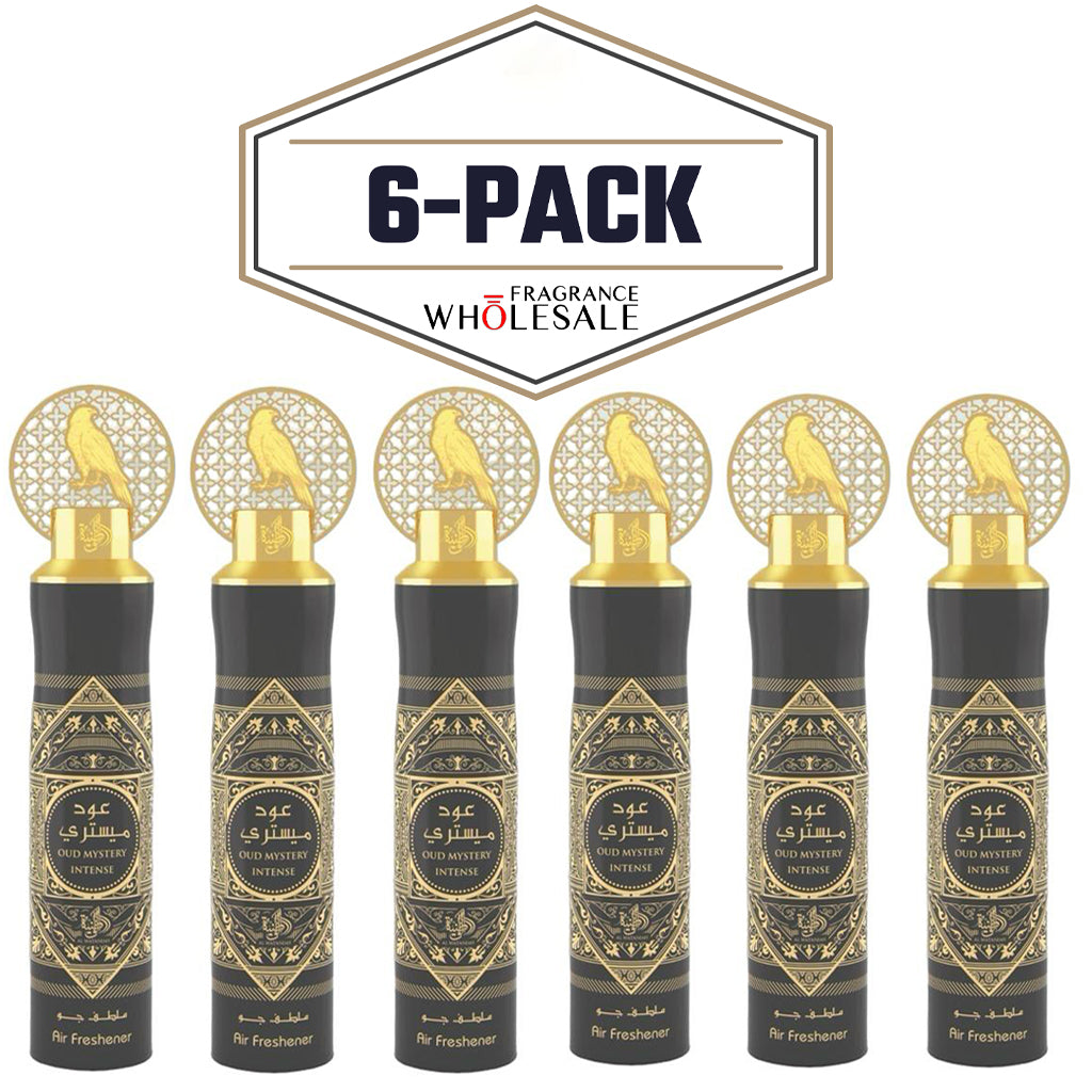 AL WATANIAH OUD MYSTERY INTENSE Air Freshener 300ml 6x PACK (6 units)
