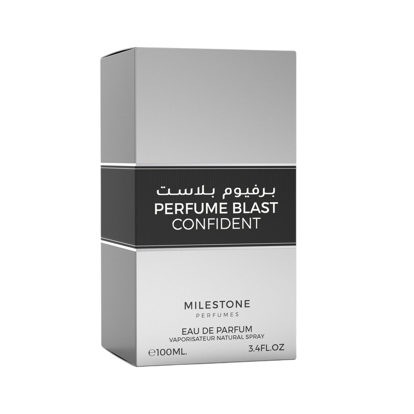 Milestone Collection Blast Confident 100ml EDP — 3-Pack Wholesale for Retail & Hospitality