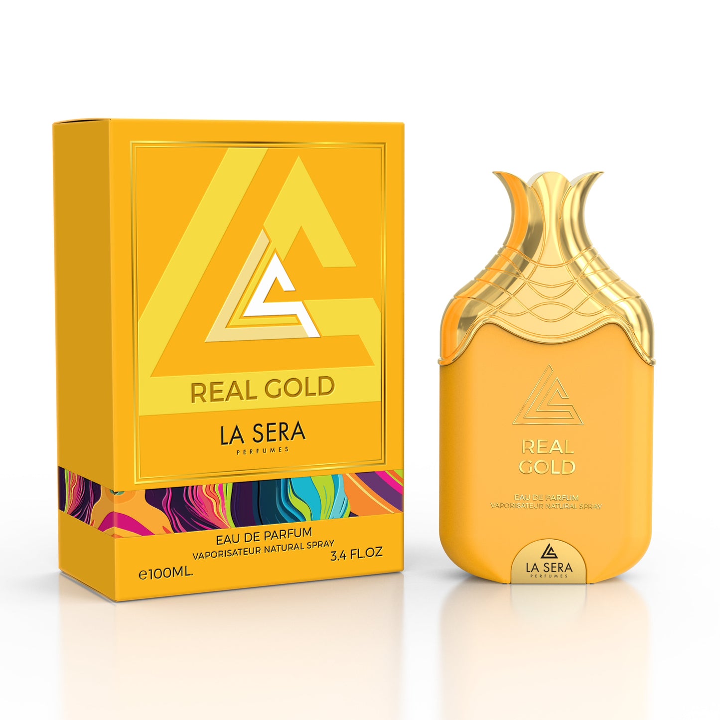 La Sera Real Gold Eau Da Parfum 100ml 3X PACK