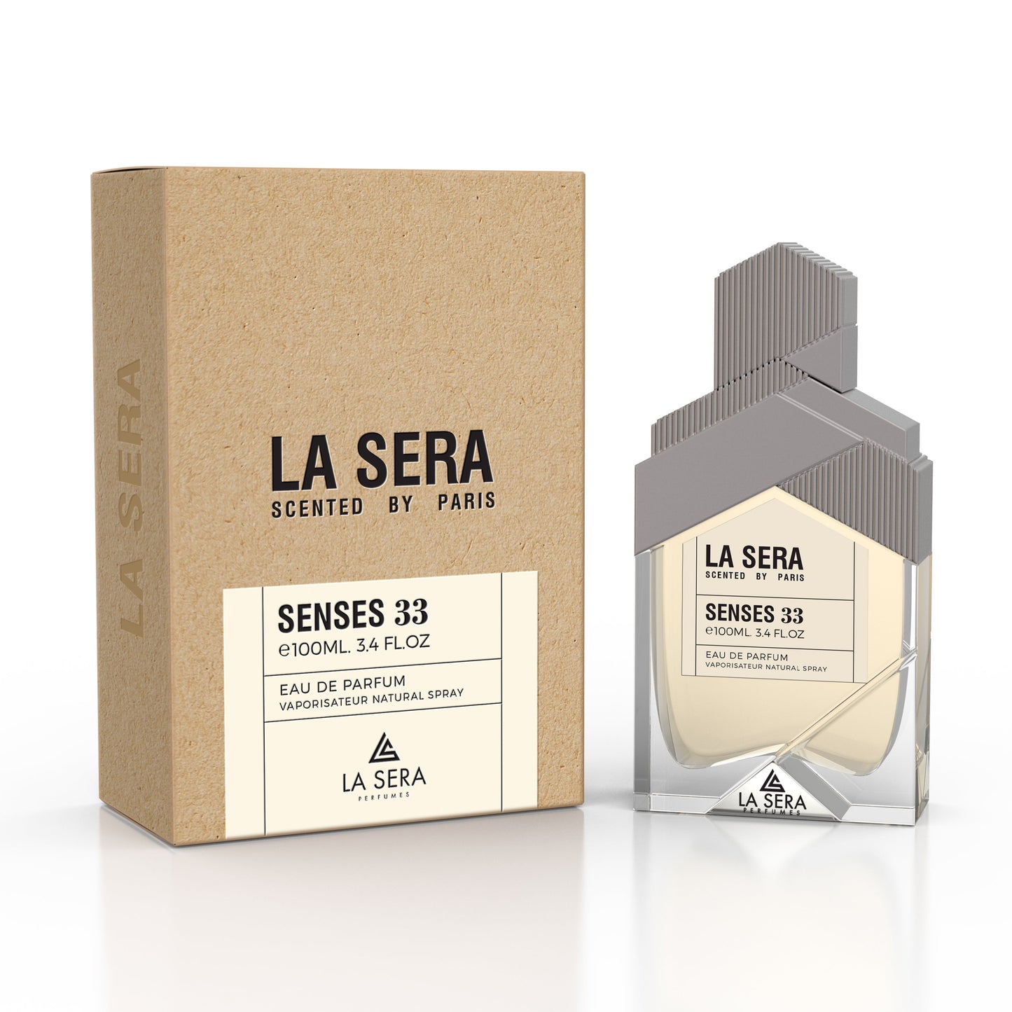 La Sera Senses 33 Eau Da Parfum 100ml 3X PACK