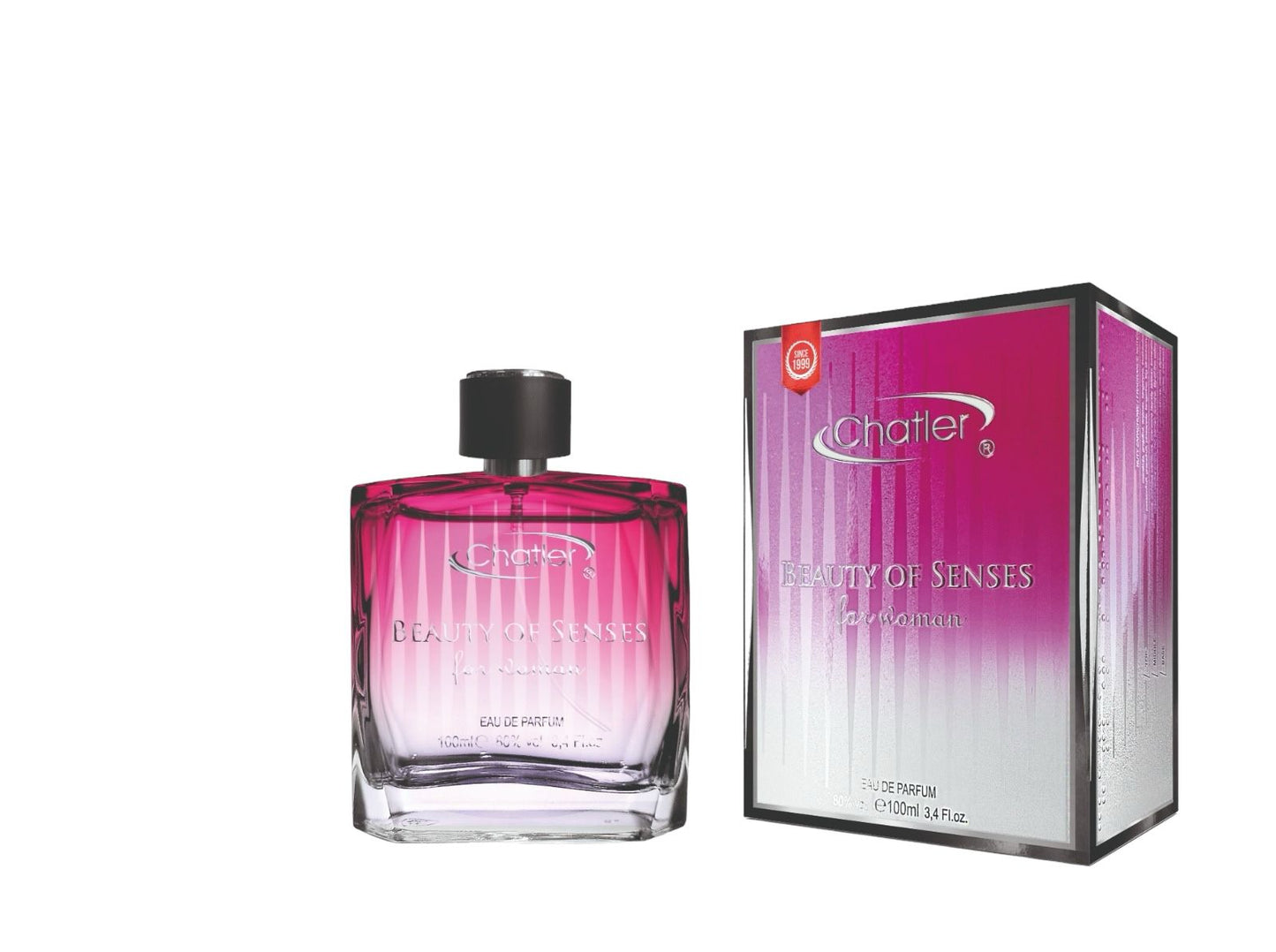 CHATLER BEAUTY OF SENSES EDP 100 ML 3 pack