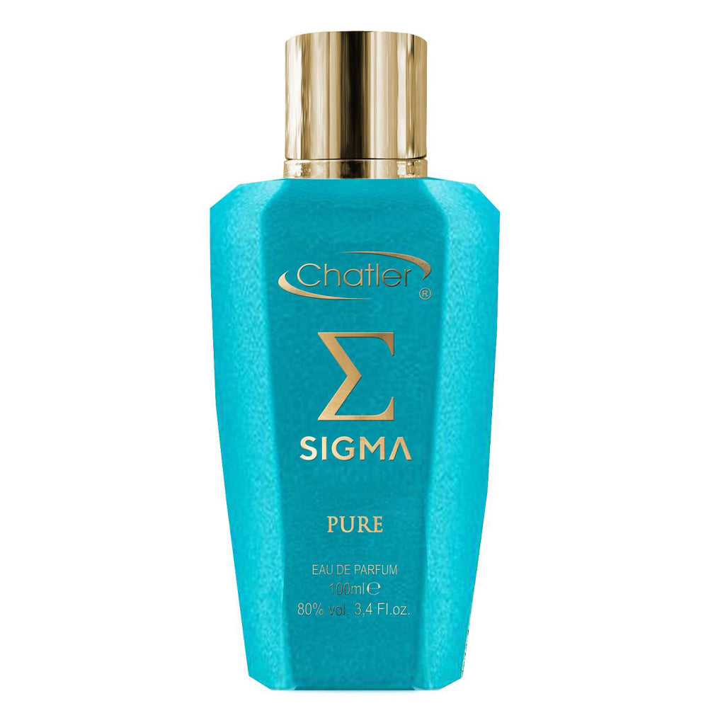 CHATLER Sigma Pure Eau De Parfum 100ml UNISEX3 pack