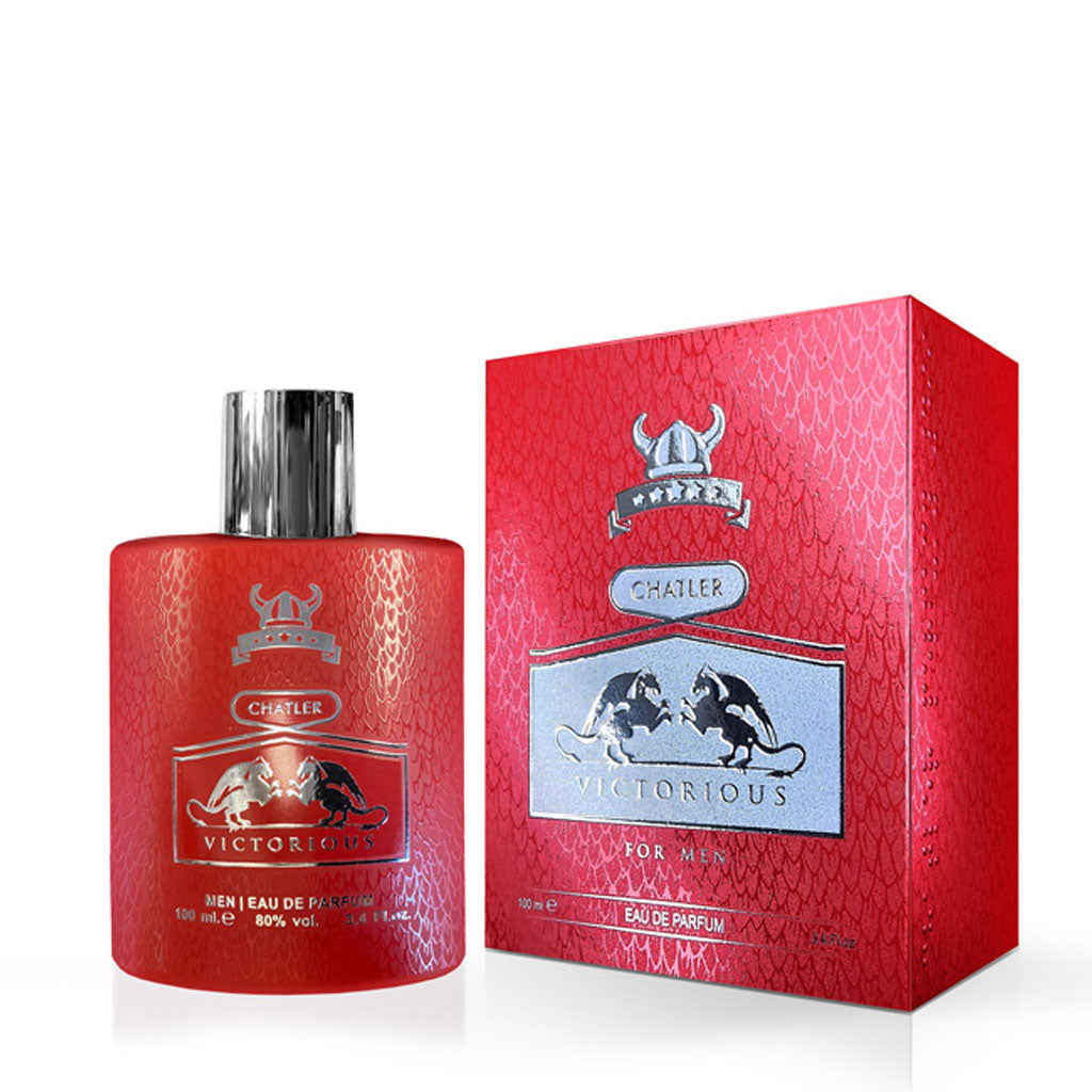 CHATLER Victorious Men Eau De Parfum 100ml 3pack