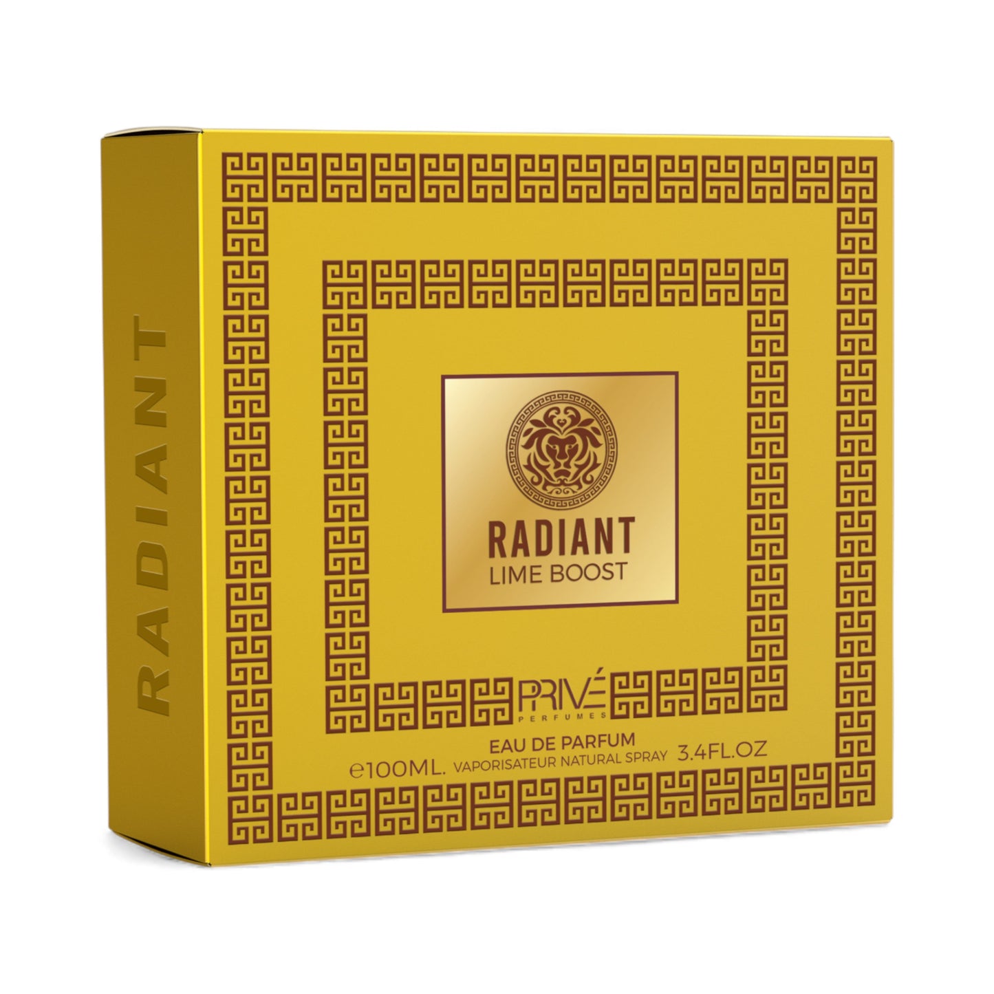 PRIVE Radiant Lime Boost 100ML Eau De Parfum  3x PACK