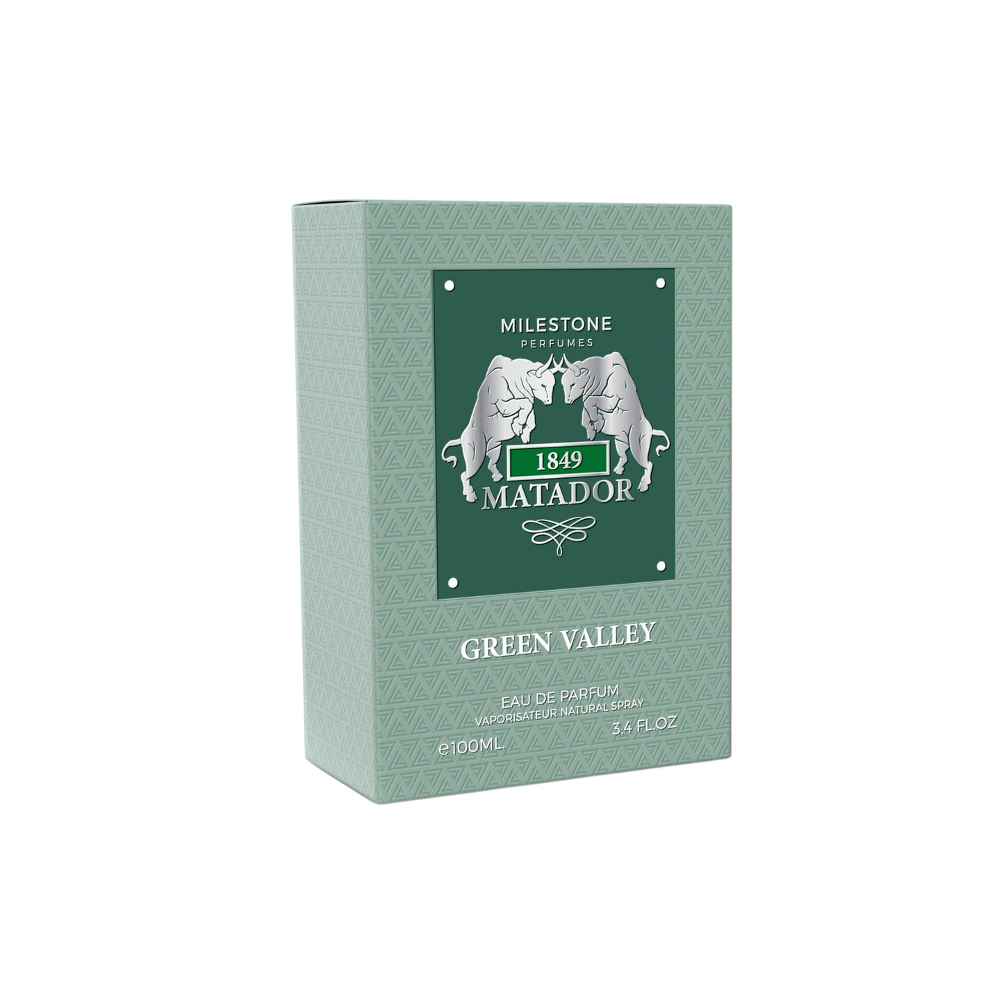 Milestone Collection 1849 Matador Green Valley 100ml Eau de Parfum — 3-Pack Wholesale