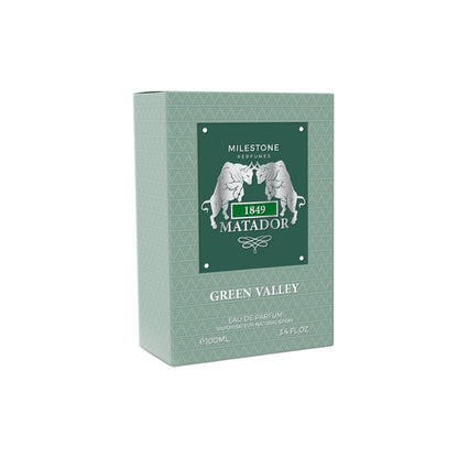 Milestone Collection 1849 Matador Green Valley 100ml Eau de Parfum — 3-Pack Wholesale