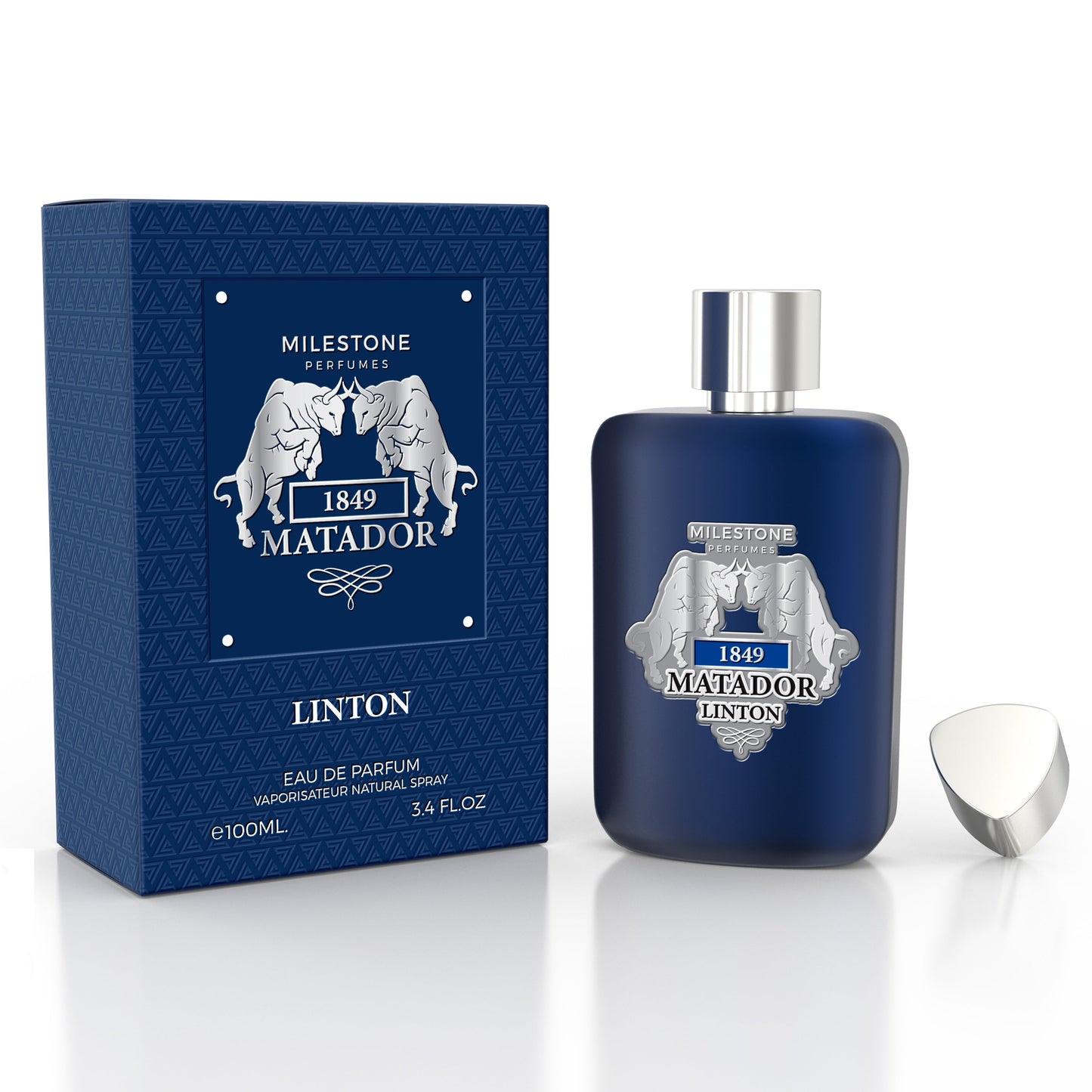 Milestone Collection 1849 Matador Linton 100 ml Eau de Parfum — 3-Pack Wholesale for Retailers | Helena Trade