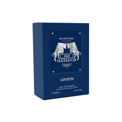 Milestone Collection 1849 Matador Linton 100 ml Eau de Parfum — 3-Pack Wholesale for Retailers | Helena Trade