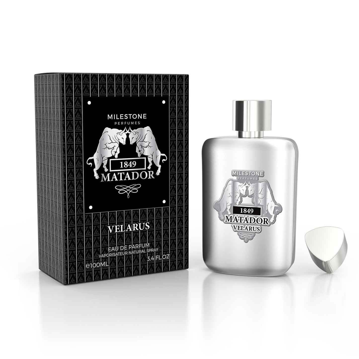 Milestone Collection 1849 Matador Velarus 100ml Eau de Parfum — 3-Pack | Wholesale Retail & Corporate Gifting