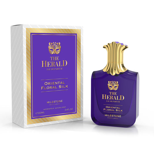 MILESTONE COLLECTION The Herald Oriental Floral Silk 100ML  EDP 3x PACK
