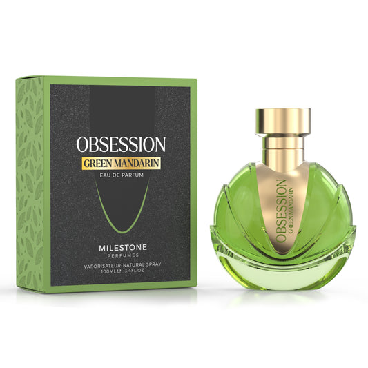 MILESTONE COLLECTION Obsession Green Mandarin 100ML 3x PACK