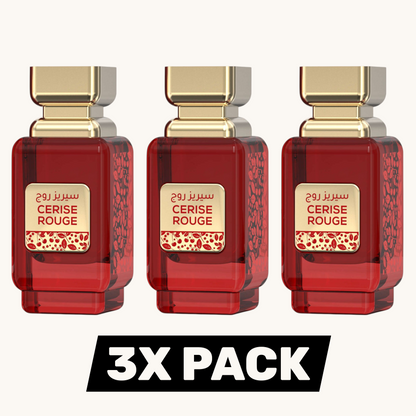 Milestone Cerise Rouge Eau de Parfum 100ml 3 Pack New Edition