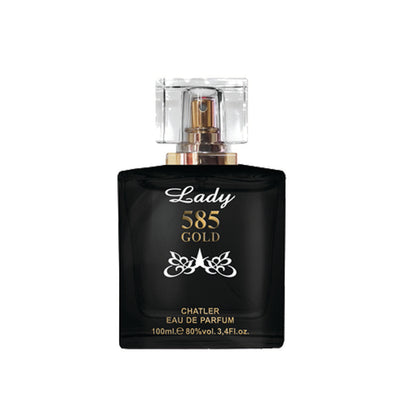 CHATLER 585 Gold Lady 100ml Eau De Parfum 3pack
