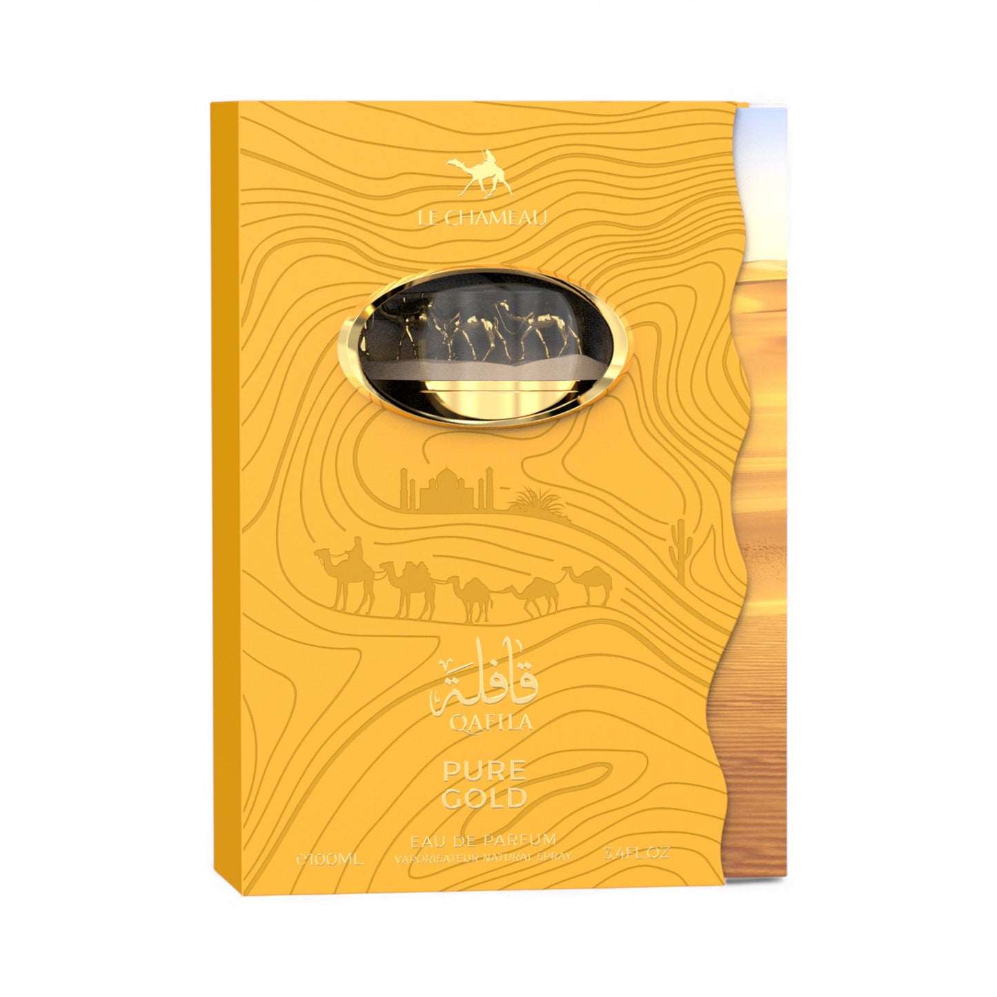 LE CHAMEAU Qafila Pure Gold Eau De Parfum 100ML