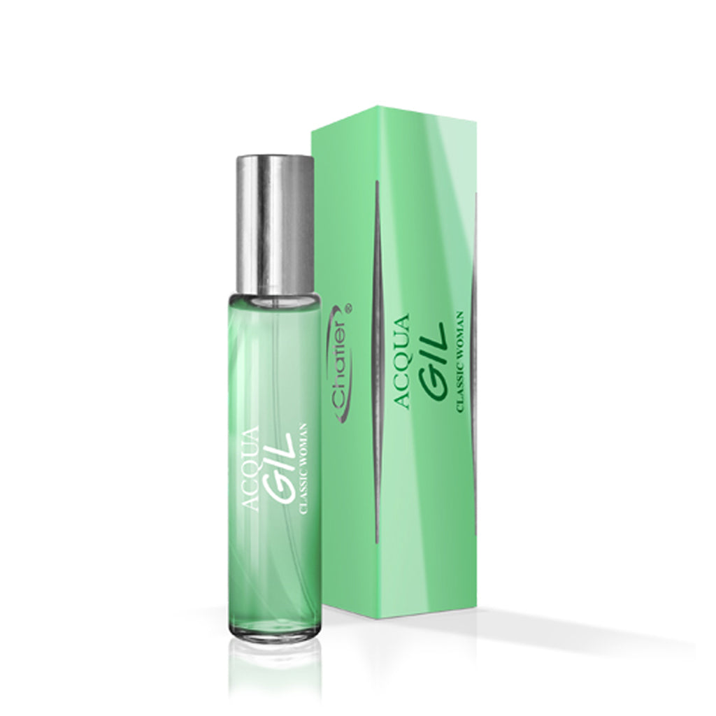 CHATLER 5x Acqua Gil Classic Woman Eau De Parfum 30ml plus free tester