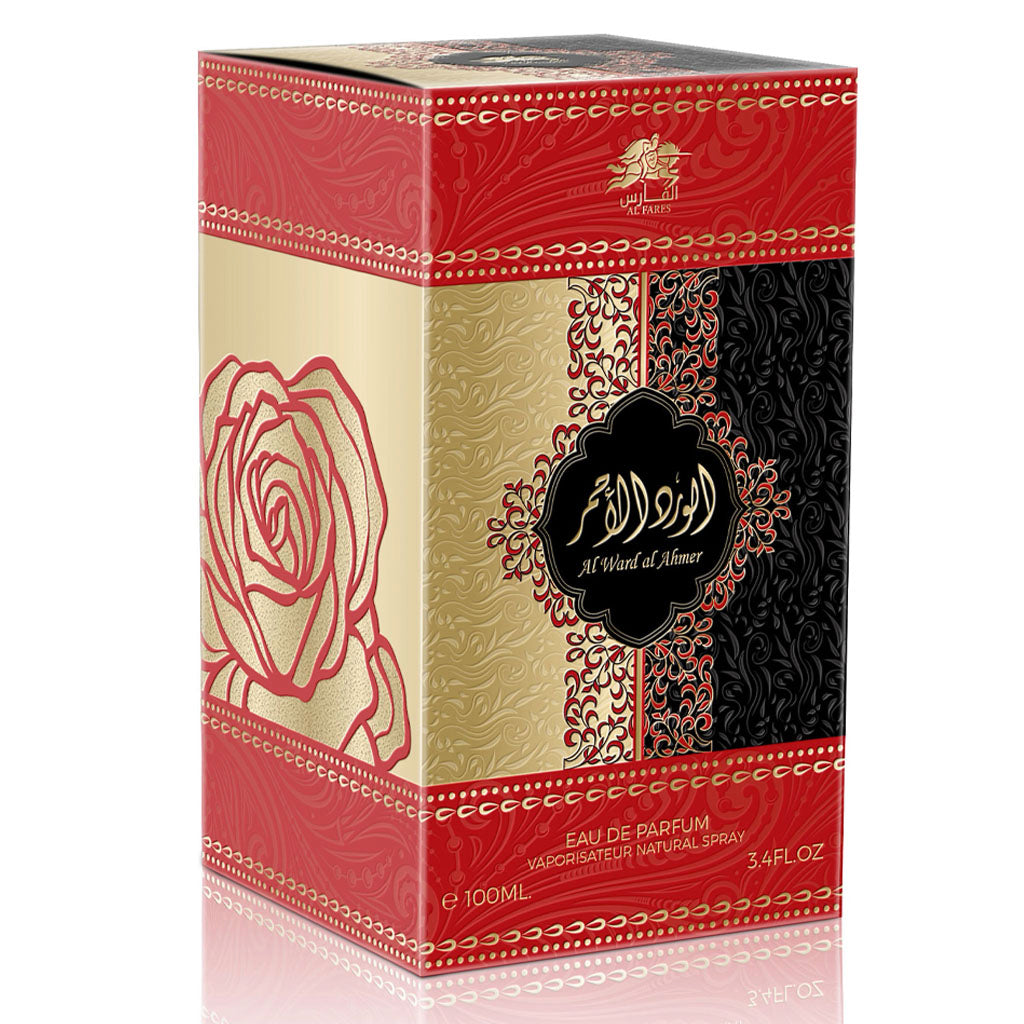 AL FARES Al Ward al Ahmer (Unisex)  100ML Eau De Parfum