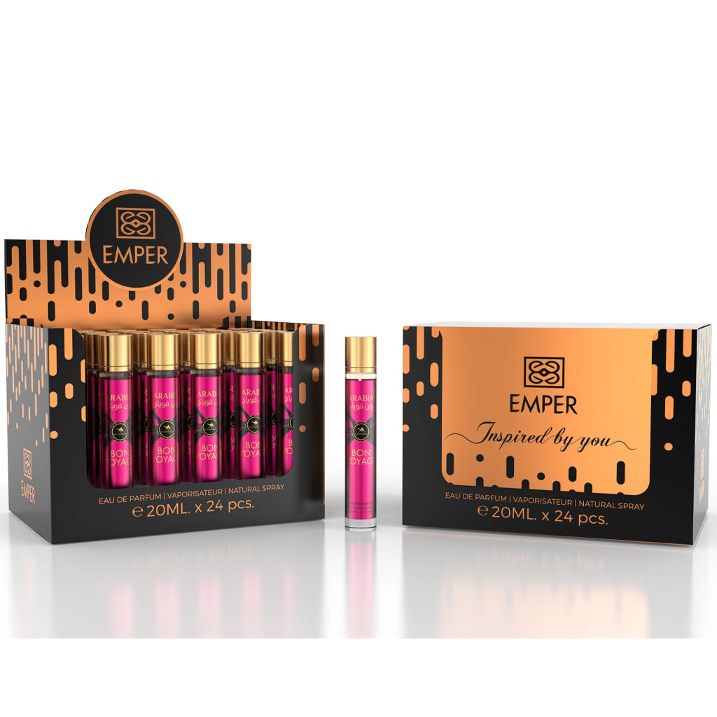 LE CHAMEAU Arabia Bon Voyage Eau De Parfum 23x 20ml Plus 1 Free Tester