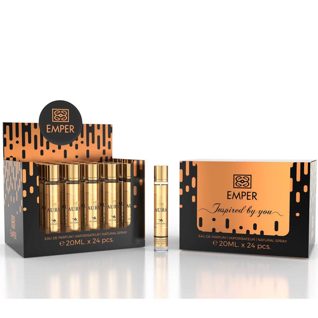 LE CHAMEAU Craft Aura (Pour Femme) Eau De Parfum 23x 20ml Plus 1 Free Tester