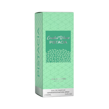 Milestone Collection Coastal Waves Pistacia 100ml Eau de Parfum — 3-Pack Wholesale for Boutiques, Department Stores & Specialty Retail