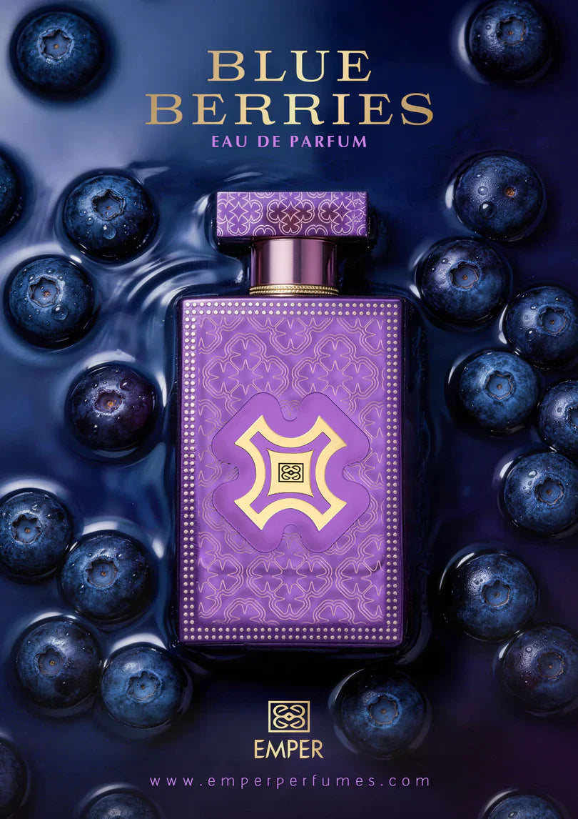 EMPER Blue Berries 100ml Eau de Parfum with Free 100ml Body Mist