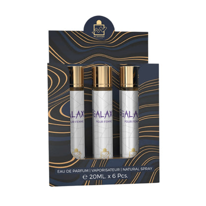 Milestone Galaxy Pour Femme Eau De Parfum 5x20ml Multipack + Free Tester — Retail-Ready Premium SKU for B2B Sales