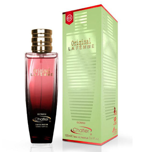 Chatler Original La Femme Eau de Parfum for 100 ml 3 pack