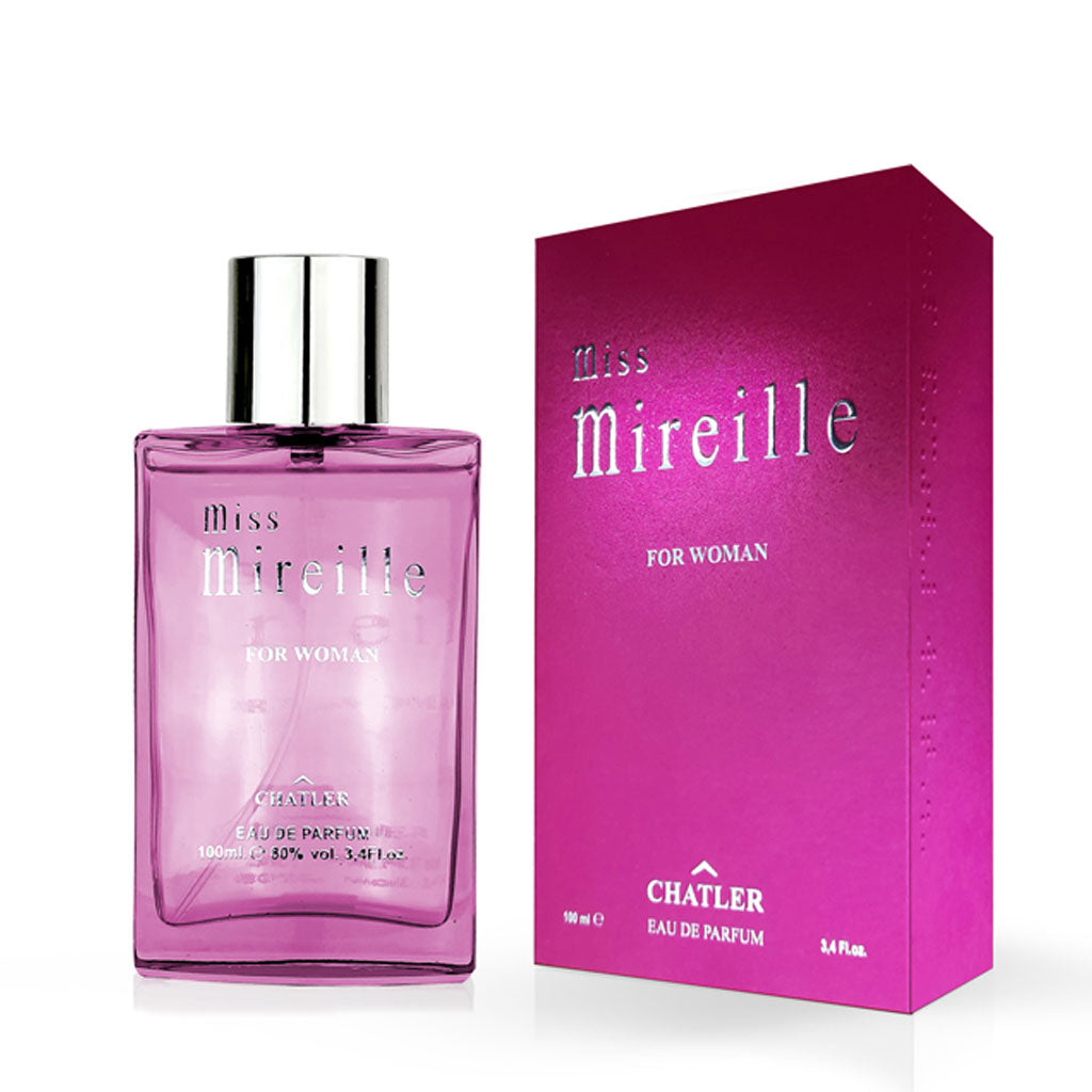 CHATLER Miss Mireille Woman Eau De Parfum 100ml 3pack