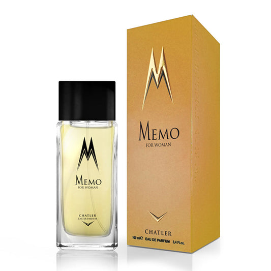 CHATLER Memo Woman Eau De Parfum 100ML 3pack