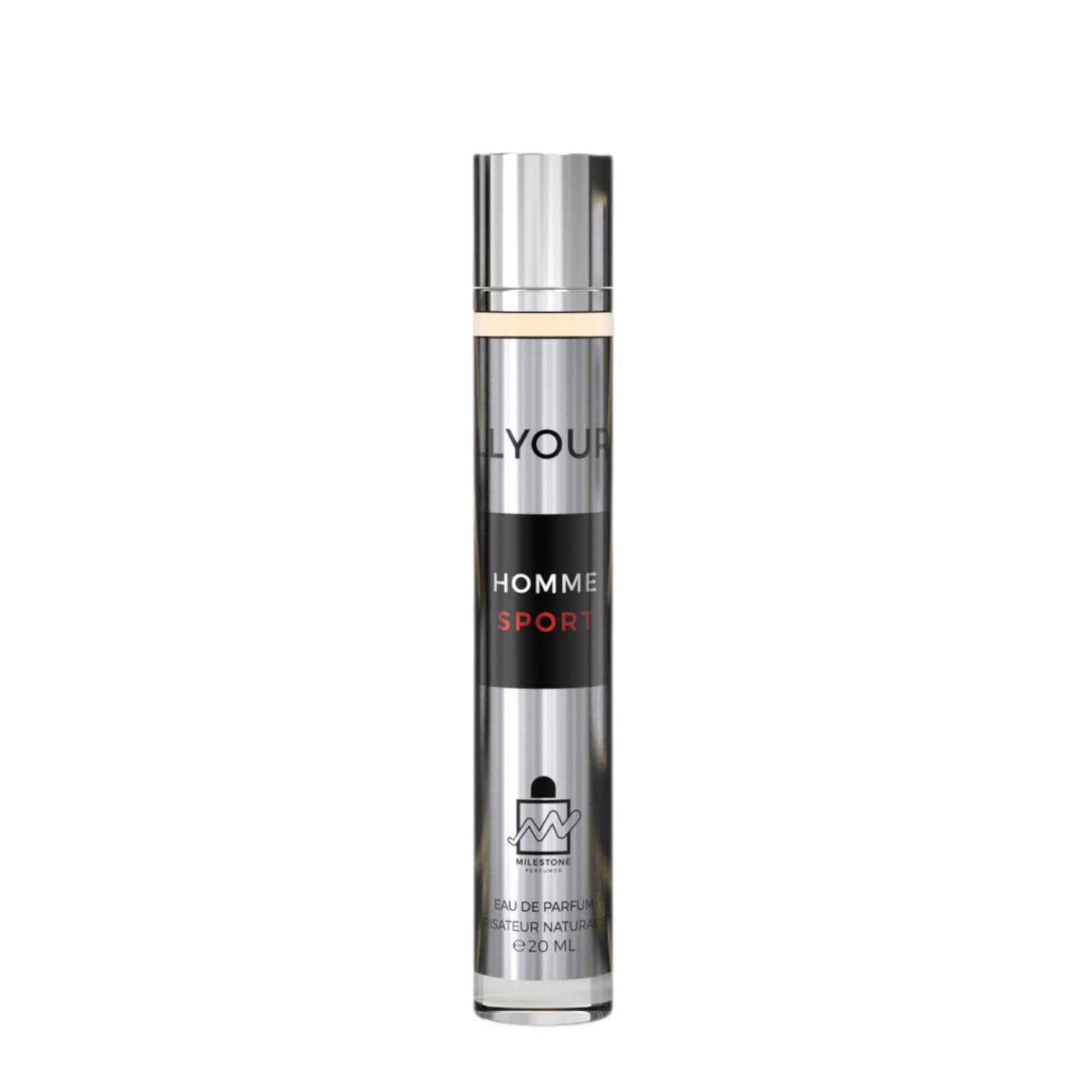 MILESTONE All Yours Homme Sport Eau De Parfum 5x 20ml Plus 1 Free Tester