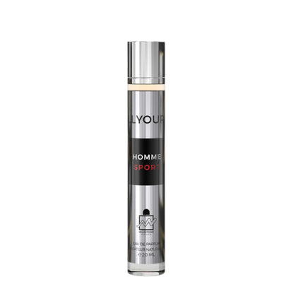 MILESTONE All Yours Homme Sport Eau De Parfum 5x 20ml Plus 1 Free Tester