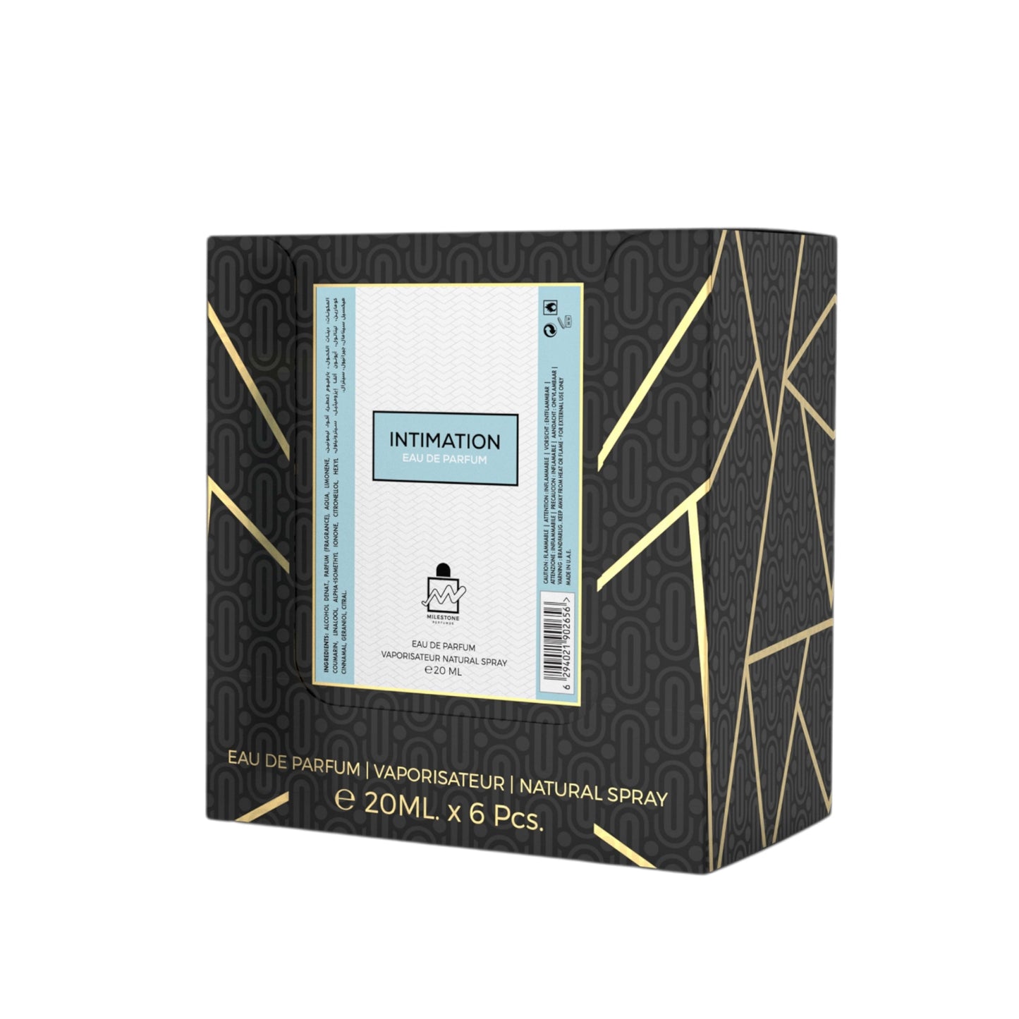 EMPER Intimation Eau De Parfum 5x 20ml Plus 1 Free Tester