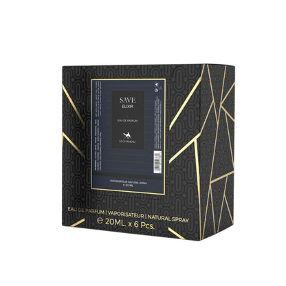 LE CHAMEAU Save.Age Elixir Eau De Parfum 23x 20ml Plus 1 Free Tester