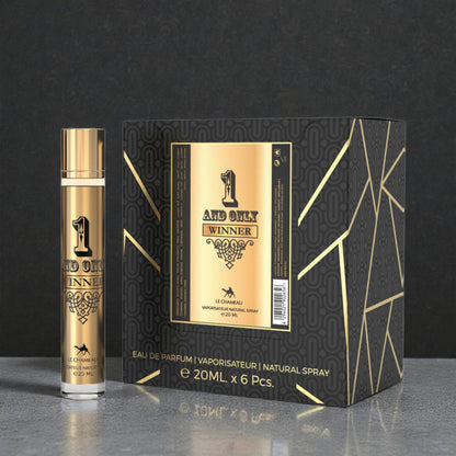 Le Chameau 1 And Only Winner Eau De Parfum  23x 20ml Plus 1 Free Tester