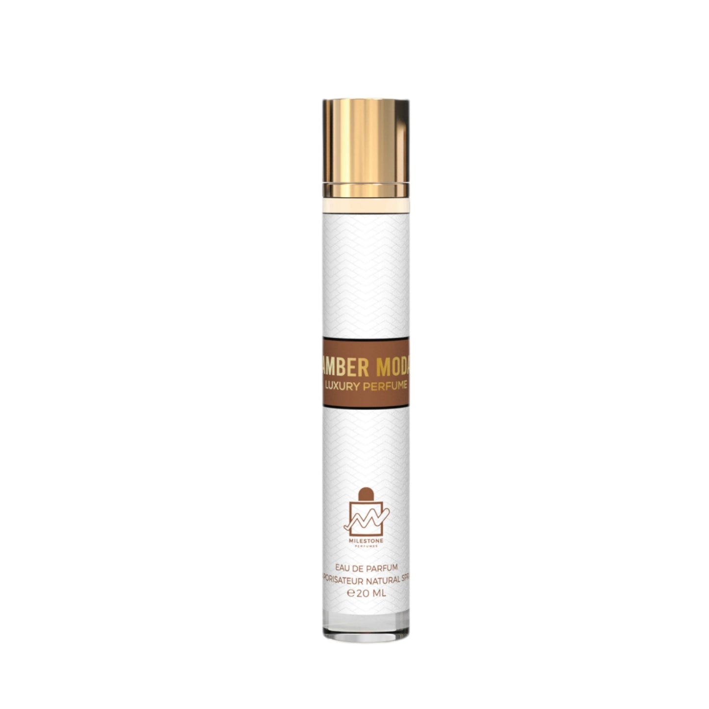 MILESTONE AMBER MODA Eau De Parfum 5x 20ml Plus 1 Free Tester