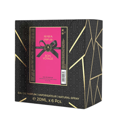 LE CHAMEAU Arabia Bon Voyage Eau De Parfum 23x 20ml Plus 1 Free Tester