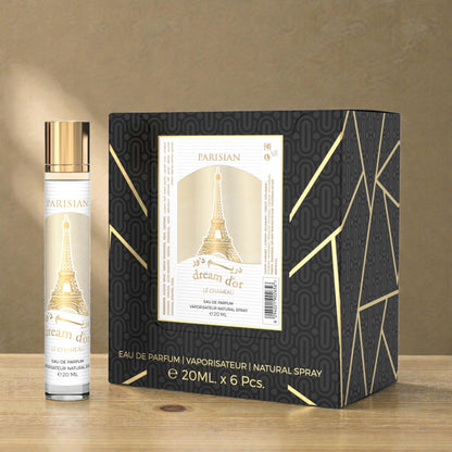 Le Chameau Parisian Dream D'Or Eau De Parfum  23x 20ml Plus 1 Free Tester