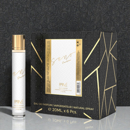 PRIVE SENO POUR FEMMA Eau De Parfum 23x 20ml Plus 1 Free Tester
