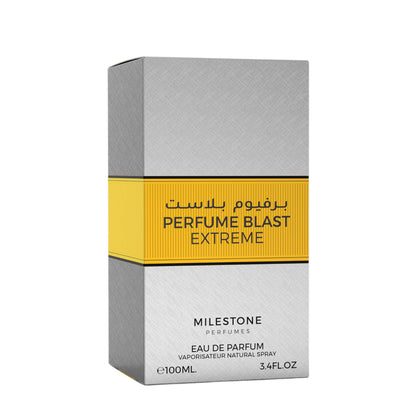 Milestone Collection Blast Extreme Eau de Parfum 100ml — 3-Pack Wholesale for Retailers | Premium Masculine Fragrance