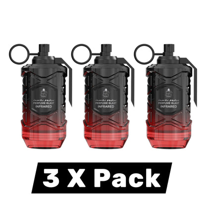 Milestone Collection "Blast Infrared" Eau de Parfum 100ml — 3-Pack Wholesale for Retailers & Corporate Gifting