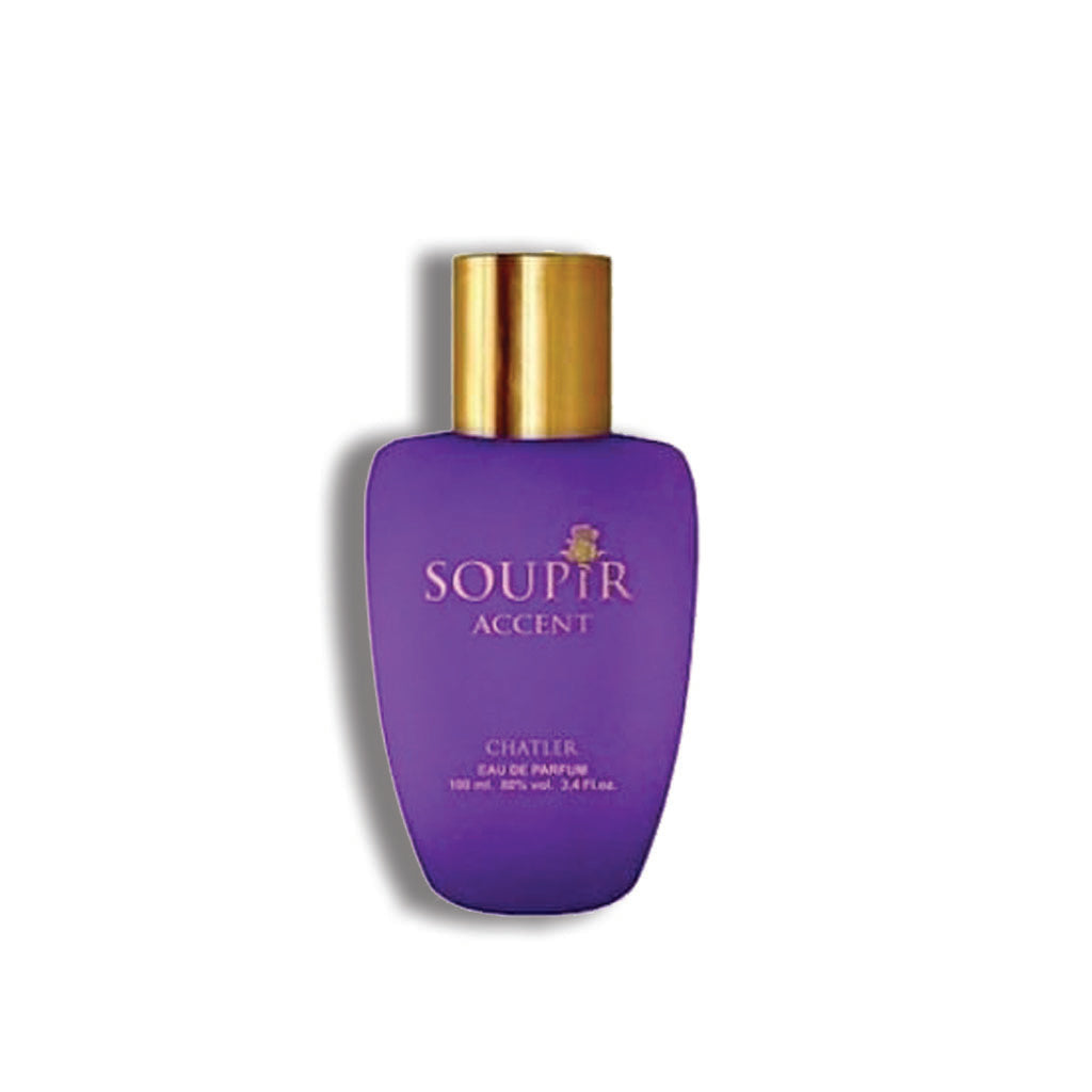 Chatler Soupir Accent Eau de Parfum Unisex 100ml 3pack