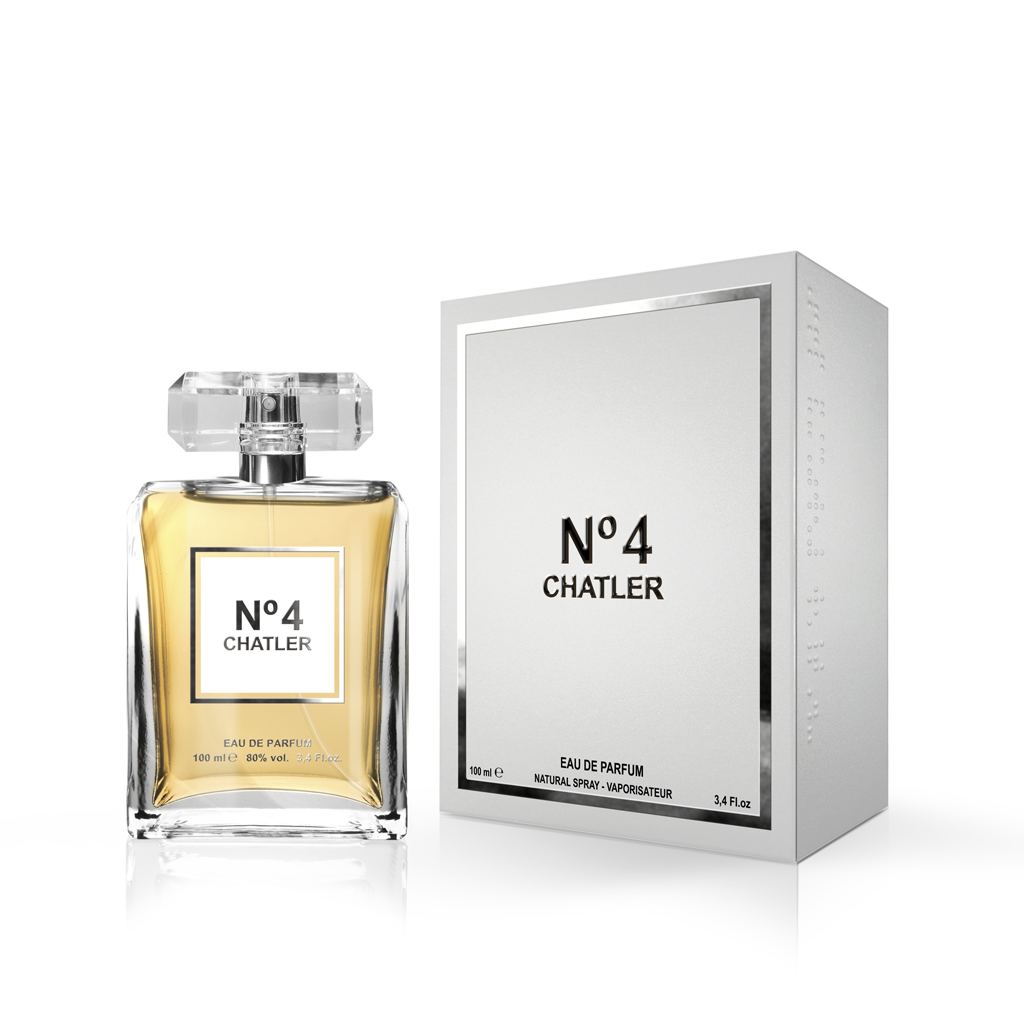 No.4 Chatler Woman Eau De Parfum 100ml 3 pack