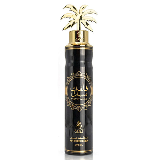 Velvet Musk Air Fresheners 300ml By Ayat 6x PACK (6 units)