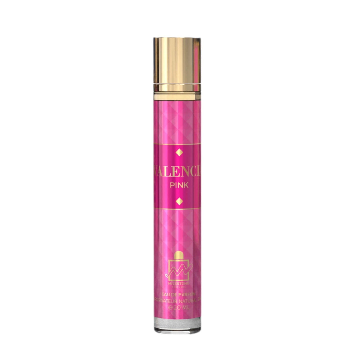 Milestone Valencia Pink Eau de Parfum — 5 x 20ml Wholesale Pack with Complimentary Tester for Retailers