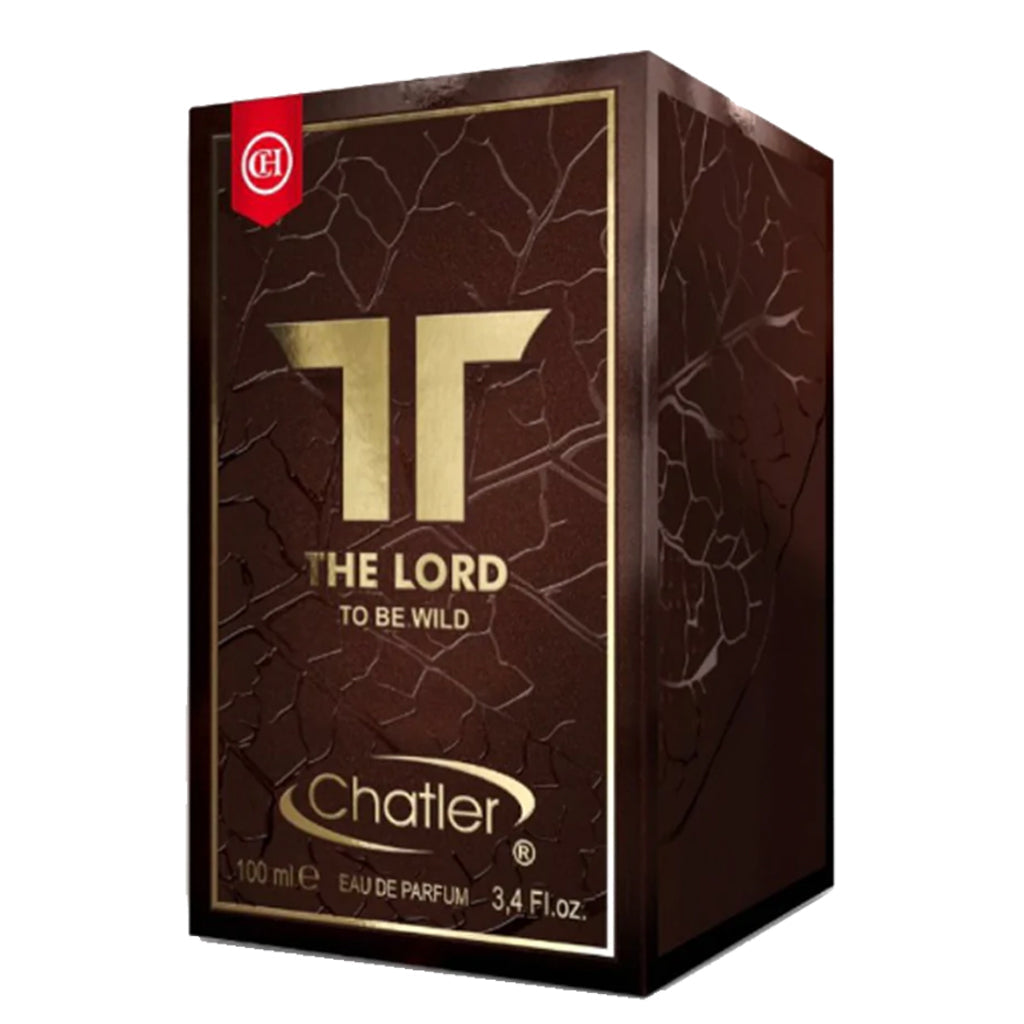Chatler THE LORD TO BE WILD Eau De Parfum 100ml 3pack