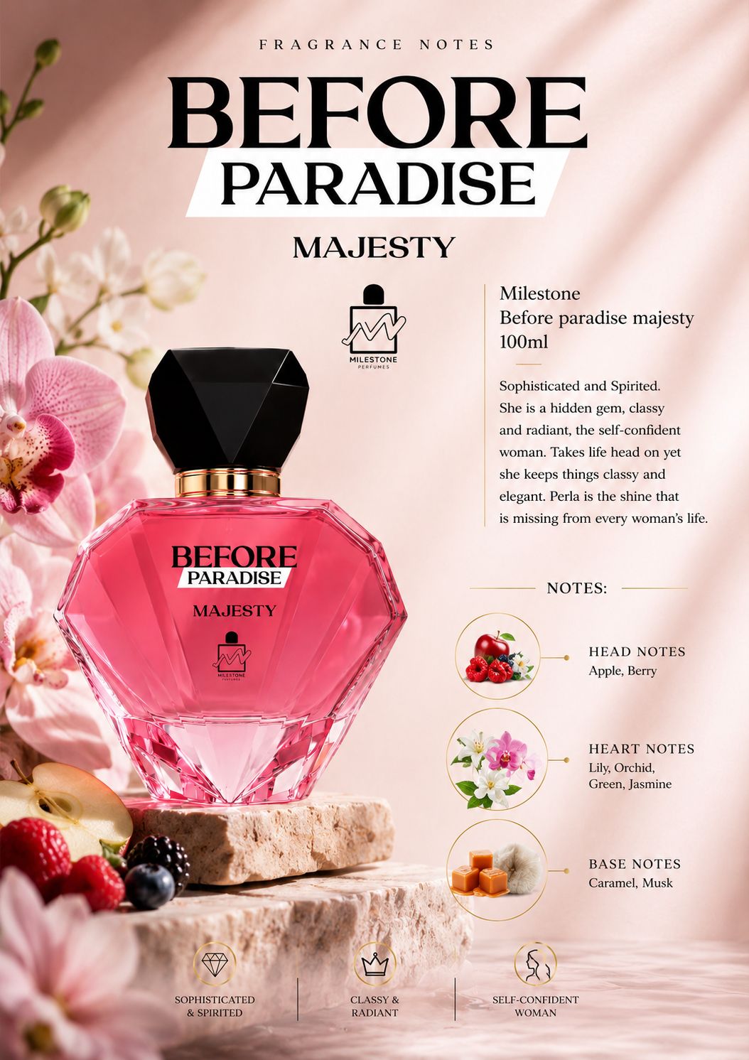 Milestone Before Paradise Majesty 100ml Eau de Parfum