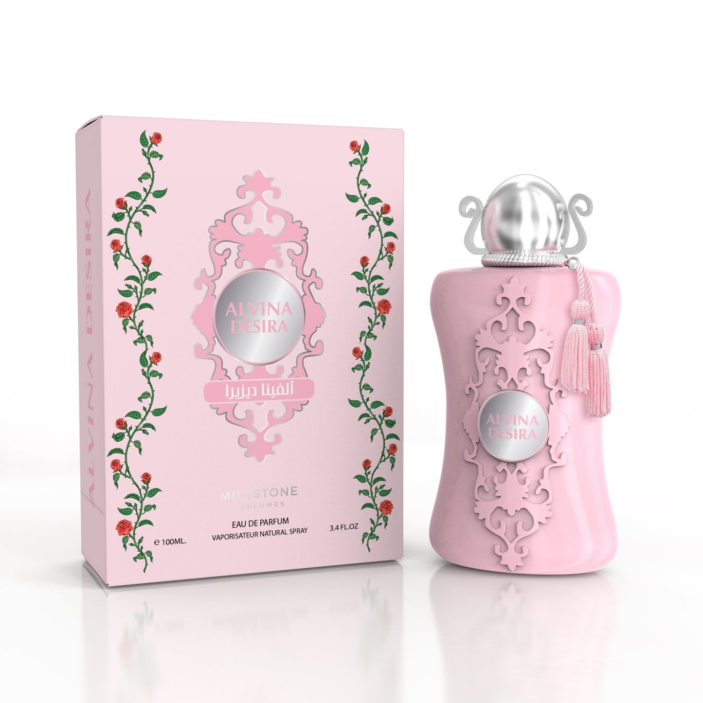 Milestone Collection — Alvina Desira 100ml Eau de Parfum 3-Pack Wholesale | Floral-Woody Luxury for Retailers