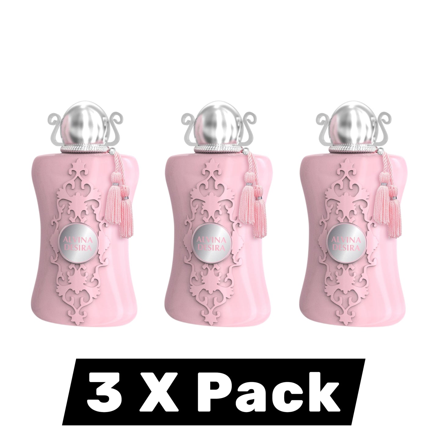Milestone Collection — Alvina Desira 100ml Eau de Parfum 3-Pack Wholesale | Floral-Woody Luxury for Retailers
