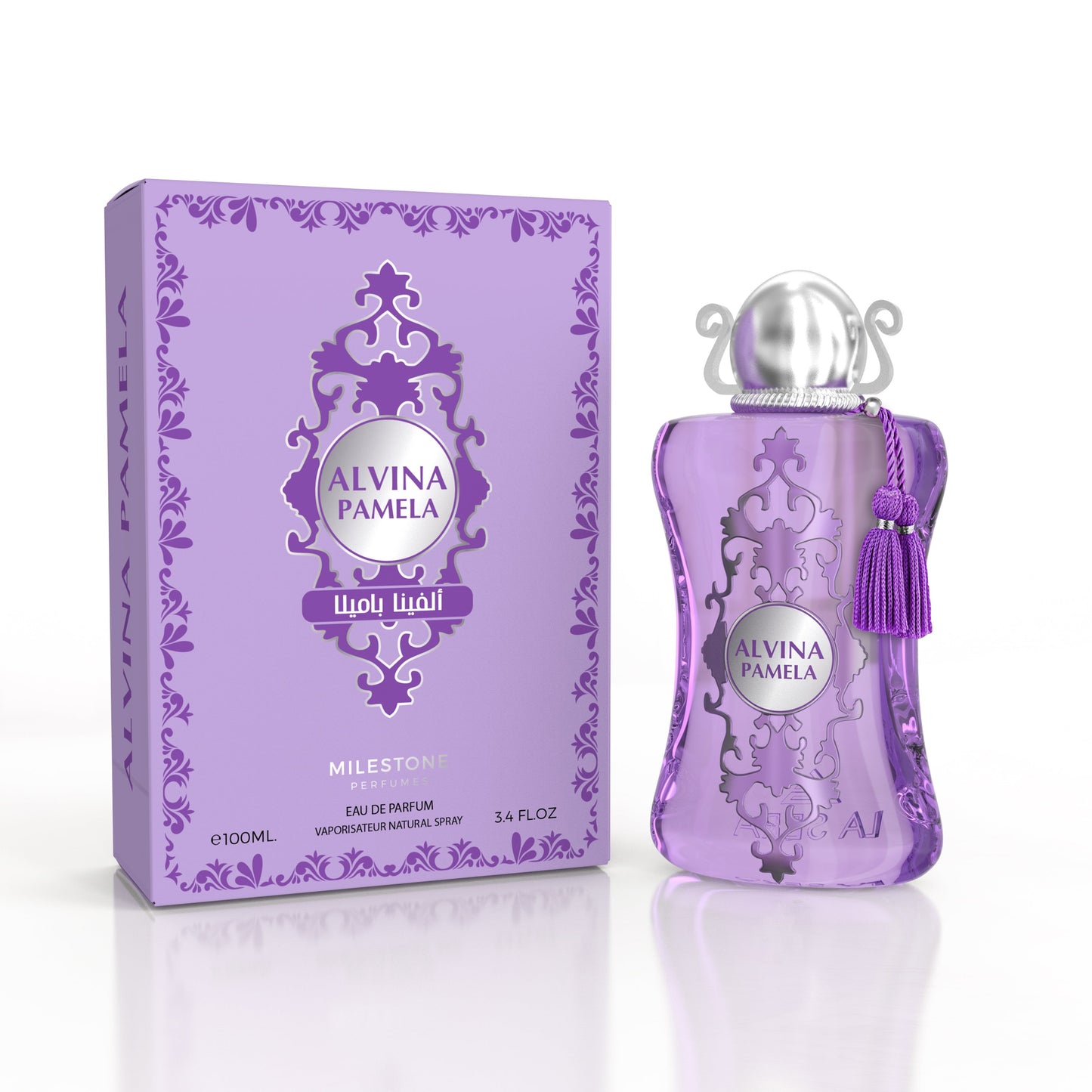 Helena’s Milestone Collection — Alvina Pamela 100 ml Eau de Parfum (3-Pack) | Retail-Ready Fragrance for Specialty & Department Stores